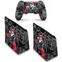 Imagem de Capa Case e Skin Compatível PS4 Controle - Harley Quinn - Arlequina a