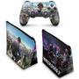 Imagem de Capa Case e Skin Compatível PS4 Controle - Modelo 162