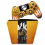 Imagem de Capa Case e Skin Compatível PS4 Controle - Mortal Kombat 11