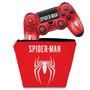 Imagem de Capa Case e Skin Compatível PS4 Controle - Spider-Man Bundle
