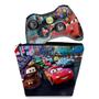 Imagem de Capa Case e Skin Compatível Xbox 360 Controle - Carros