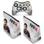 Imagem de Capa Case e Skin Compatível Xbox 360 Controle - Fifa 14