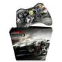 Imagem de Capa Case e Skin Compatível Xbox 360 Controle - Race Driver Grid