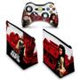 Imagem de Capa Case e Skin Compatível Xbox 360 Controle - Red Dead Redemption