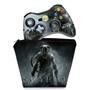 Imagem de Capa Case e Skin Compatível Xbox 360 Controle - Skyrim