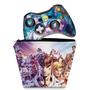 Imagem de Capa Case e Skin Compatível Xbox 360 Controle - Street Fighter