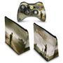 Imagem de Capa Case e Skin Compatível Xbox 360 Controle - The Walking Dead  b