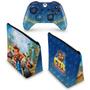 Imagem de Capa Case e Skin Compatível Xbox One Fat Controle - Crash Team Racing Ctr