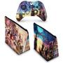 Imagem de Capa Case e Skin Compatível Xbox One Fat Controle - Kingdom Hearts