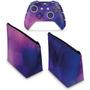 Imagem de Capa Case e Skin Compatível Xbox One Slim X Controle - Abstrata 1