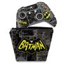 Imagem de Capa Case e Skin Compatível Xbox One Slim X Controle - Batman Comics