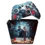 Imagem de Capa Case e Skin Compatível Xbox One Slim X Controle - Resident Evil 2 Remake