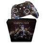 Imagem de Capa Case e Skin Compatível Xbox One Slim X Controle - Shadow Of War