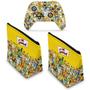 Imagem de Capa Case e Skin Compatível Xbox One Slim X Controle - The Simpsons