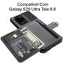 Imagem de Capa Case Flip Carteira Galaxy S20 Ultra Premium Classica