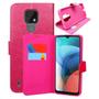 Imagem de Capa Case Flip Carteira Rosa Pink + 2 Pelicula Vidro Moto E7 6.5 XT2095 - Cell In Power25