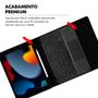 Imagem de Capa Case Ipad 9 9ª Geração 2021 Capinha com Teclado Sem Fio Touchpad Antiqueda + Pelicula HPrime