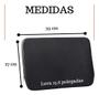 Imagem de Capa Case Luva Pasta Notebook Zíper Slim Samsung Dell Barata Neoprene 15,6 Polegadas Preto