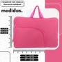 Imagem de Capa Case para Notebook 14.1 15.6 17.0 Polegadas em Neoprene Resistente à Água com Alça e Compartimento Externo