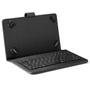 Imagem de Capa Case para Tablet de 10 Polegadas com Teclado Qwerty USB Tipo C Universal Preto