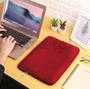 Imagem de Capa Case Pasta Maleta Compatível Com Macbook e Notebook Neoprene 14 Polegadas - Vermelha