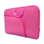 Imagem de Capa Case Pasta Notebook Com Bolso 15-15,6 Rosa/Preta