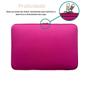 Imagem de Capa Case Pasta para Notebook Resistente Prática Proteção Durável Ampla abertura 2 cursores macio - Rosa 10  polegadas