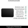 Imagem de Capa Case Preto Luva Simples para Notebook 15.6 de Neoprene à Prova dÁgua Compatível com Samsung, Dell, Lenovo e Asus