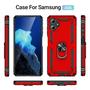 Imagem de Capa Case Samsung Galaxy A06 (Tela 6.7) Dupla Camada Com Stand e Anel