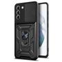 Imagem de Capa Case Samsung Galaxy S21 FE (Tela 6.4) Shield Slider Dupla Camada Com Stand e Anel
