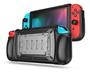 Imagem de Capa Case Shell Tpu Grip Ergonômico + Case De Jogos Transparente Compativel com Nintendo Switch