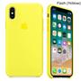 Imagem de Capa Case Silicone Apple X Xs - Amarelo