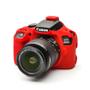 Imagem de Capa / Case Silicone Proteção Canon T100 / 4000D - Vermelha