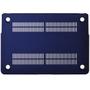 Imagem de Capa Case Slim Compativel com Macbook AIR 13" A1466 / A1369 / MQD32BZ-A de 2010 à 2017 AZUL MARINHO FOSCO