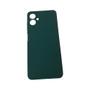Imagem de Capa Case Verde Floresta Aveludada + Película 3D De Vidro Compatível Com Samsung Galaxy A06
