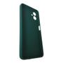 Imagem de Capa Case Verde Floresta Aveludada + Película 3D De Vidro Compatível Com Samsung Galaxy A06