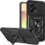Imagem de Capa Case Xiaomi Poco F5 5G (Tela 6.67) Shield Dupla Camada Com Stand e Anel
