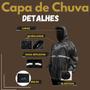 Imagem de Capa Chuva Moto Impermeavel Motoboy Roupa Motoqueiro Capuz
