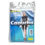 Imagem de Capa Chuva Plástica Descartável Com Capuz E Mangas Tamanho Universal Transparente - Capucha