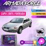 Imagem de Capa Cobrir Carro CHRYSLER STRATUS 100% Forrada Armada Force 100% Impermeável Forro Total Protege Sol Chuva Lona Proteção Automotiva Hatch e Sedan