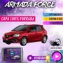 Imagem de Capa Cobrir Carro ETIOS SEDAN 100% Forrada Armada Force 100% Impermeável Forro Total Protege Sol Chuva Poeira Lona Proteção Automotiva Hatch e Sedan