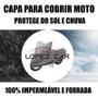 Imagem de Capa Cobrir Moto Honda Biz 100% Forrada e 100% Impermeável - LOPEZCAR