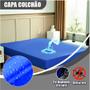 Imagem de Capa colchão Berço hospitalar impermeável pvc protetor colchonete tecido cama antialérgico tecido antiácaro lençol