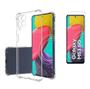 Imagem de Capa Com Bordas Anti Choque + Película de Vidro Compativel Para Galaxy M53 (5G)
