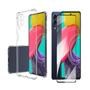 Imagem de Capa Com Bordas Anti impacto + Película de Vidro 3D Compativel Para Galaxy M53 (5G)