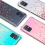 Imagem de Capa Com Bordas Anti Shock Chuva de Coração Compativel Para Samsung Galaxy S20 Fe