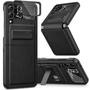 Imagem de Capa com Kickstand Caka para Samsung Galaxy Z Flip 3 5G - Com Protetor