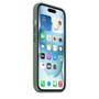 Imagem de Capa com MagSafe para iPhone 15, Apple, Silicone, Verde-cipreste