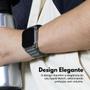 Imagem de Capa com Película de Vidro Nerdcase Compatível com Apple Watch 38mm, Transparente