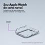 Imagem de Capa com Película de Vidro Nerdcase Compatível com Apple Watch 42mm, Transparente